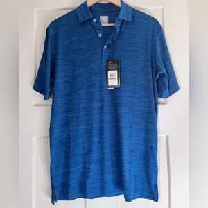 Callaway Men's Striped Blue Polo Shirt